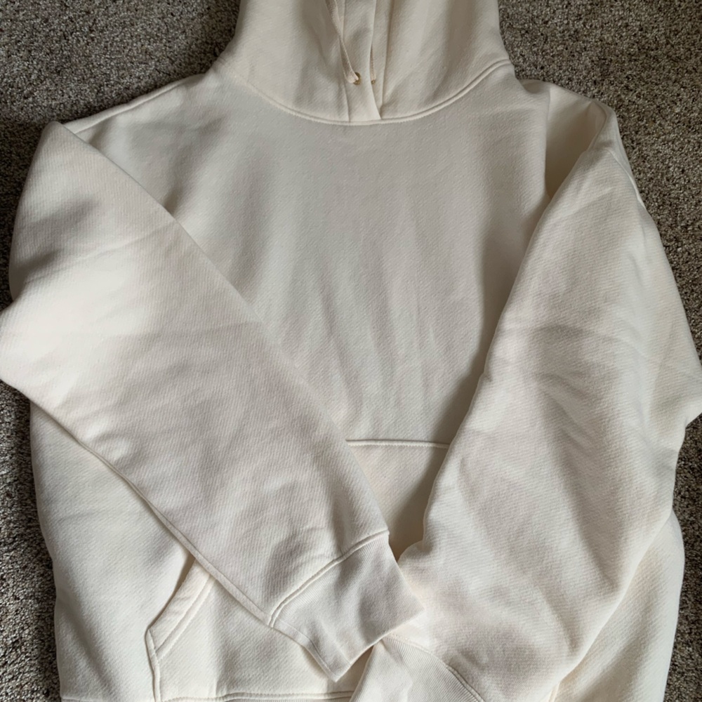J. Crew Off-White Hoodie